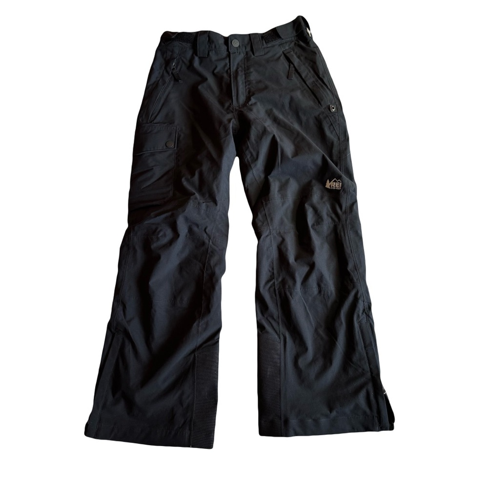 Kid's REI Insulated‎ Snowpants, Black, Size M 10-12